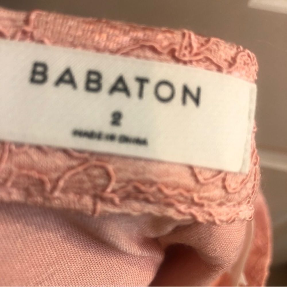 Aritzia Babaton Lace Overlay Slip Midi‎ Skirt - Picture 5 of 7